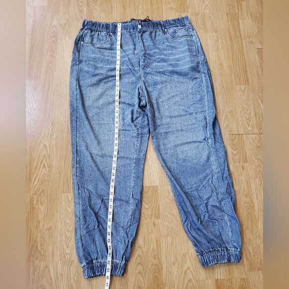 NEW! Blank NYC | 'Overthink It' Denim Jogger Pants - size 3X - Picture 11 of 13